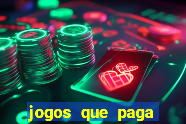 jogos que paga dinheiro de verdade no pix